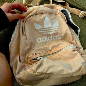 Pink adidas bagpack